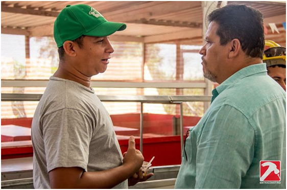 Visita canteiros Olímpiadas 1