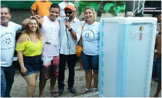 A Festa do Trabalhador do SindiQuímica-NI teve sorteio de brindes entre os associados