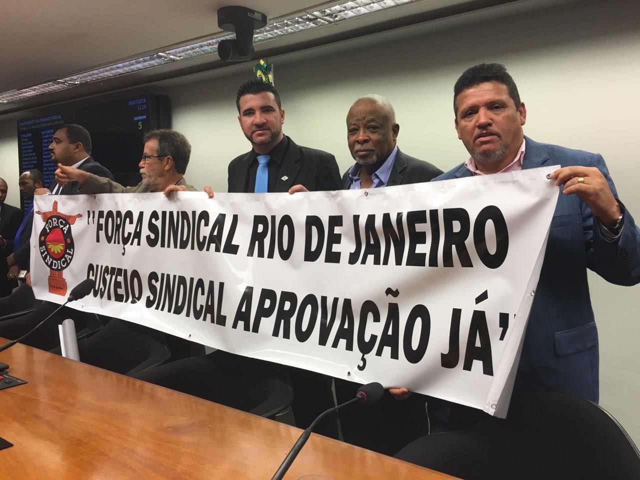 Aprovação custeio sindical Comissão