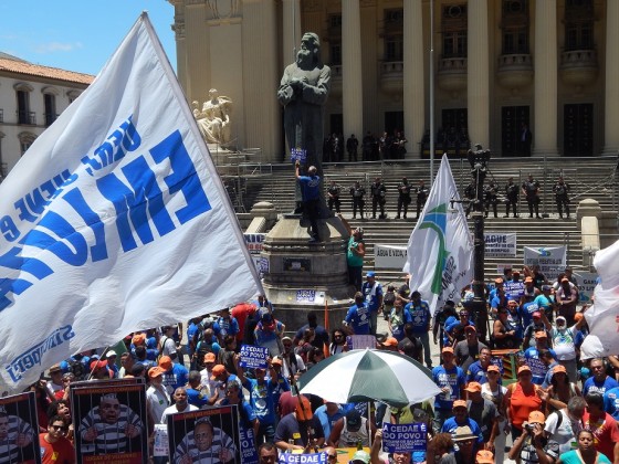 Manifestação Alerj Cedae menor